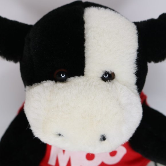 Vintage Logo Bear Golden Gallon Cow Fresh From Moo to You Plush Stuffed Animal - Picture 2 of 13